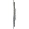 Ekena Millwork Damon Ceiling Medallion (Fits Canopies up to 3 3/8"), Hand-Painted Silver, 20"OD x 1 1/2"P CM20DASLS - alternate 2